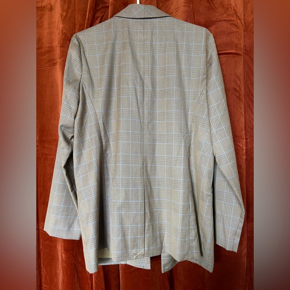 Nordstrom WAYF plaid blazer NWOT - Picture 4 of 7